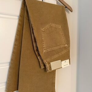 Citizens of Humanity Tan Denim Skirt